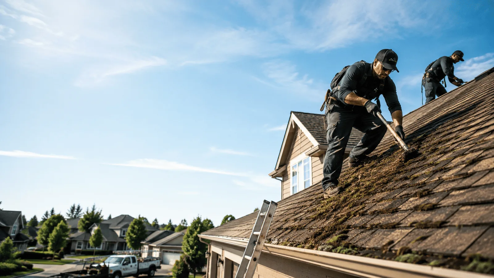 Roof Moss Removal in Gracey, KY near me